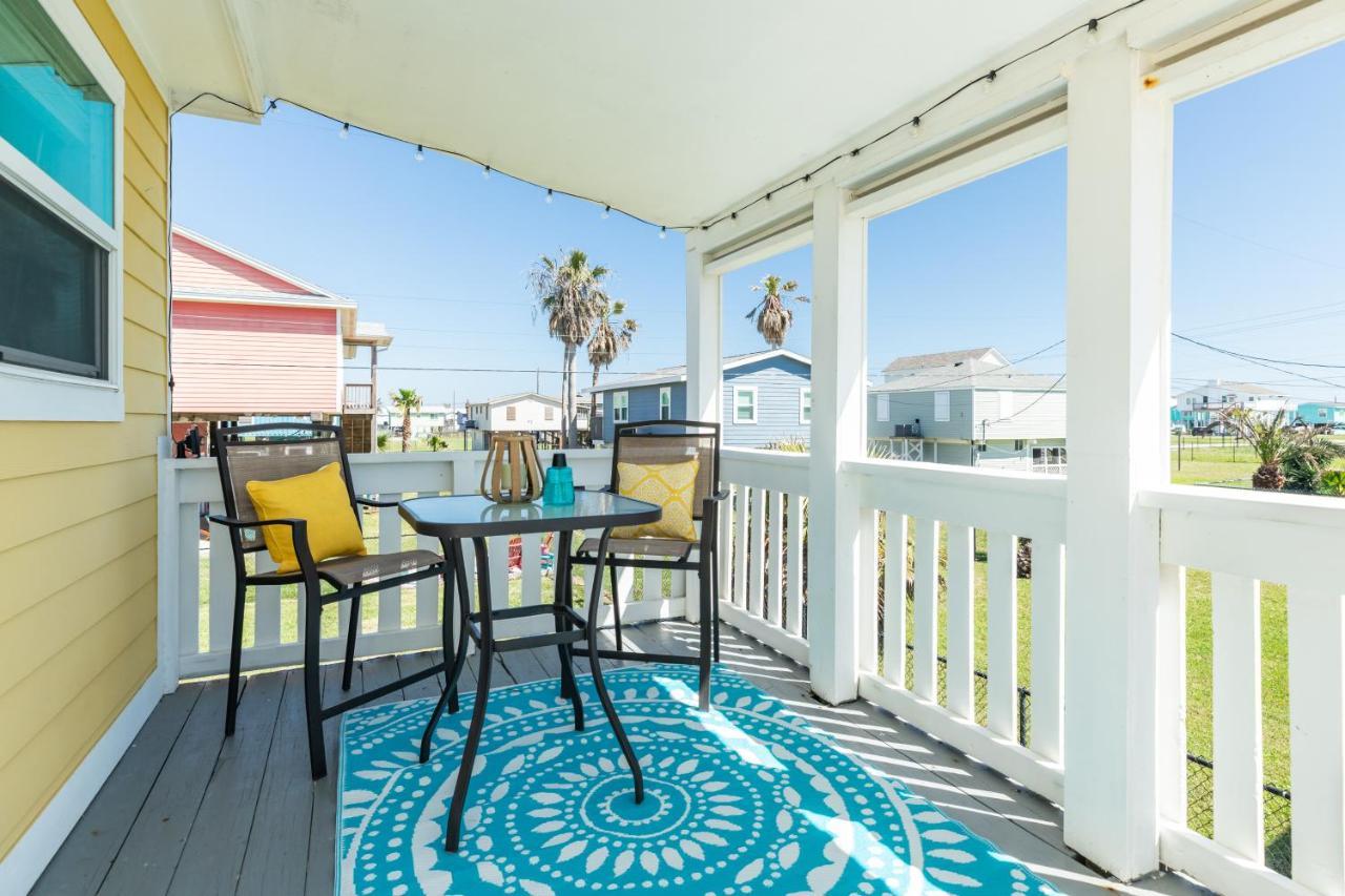 Sunny Daze Walk To Beach 2 Decks Pet Friendly Has A Mini Bar Galveston Zewnętrze zdjęcie